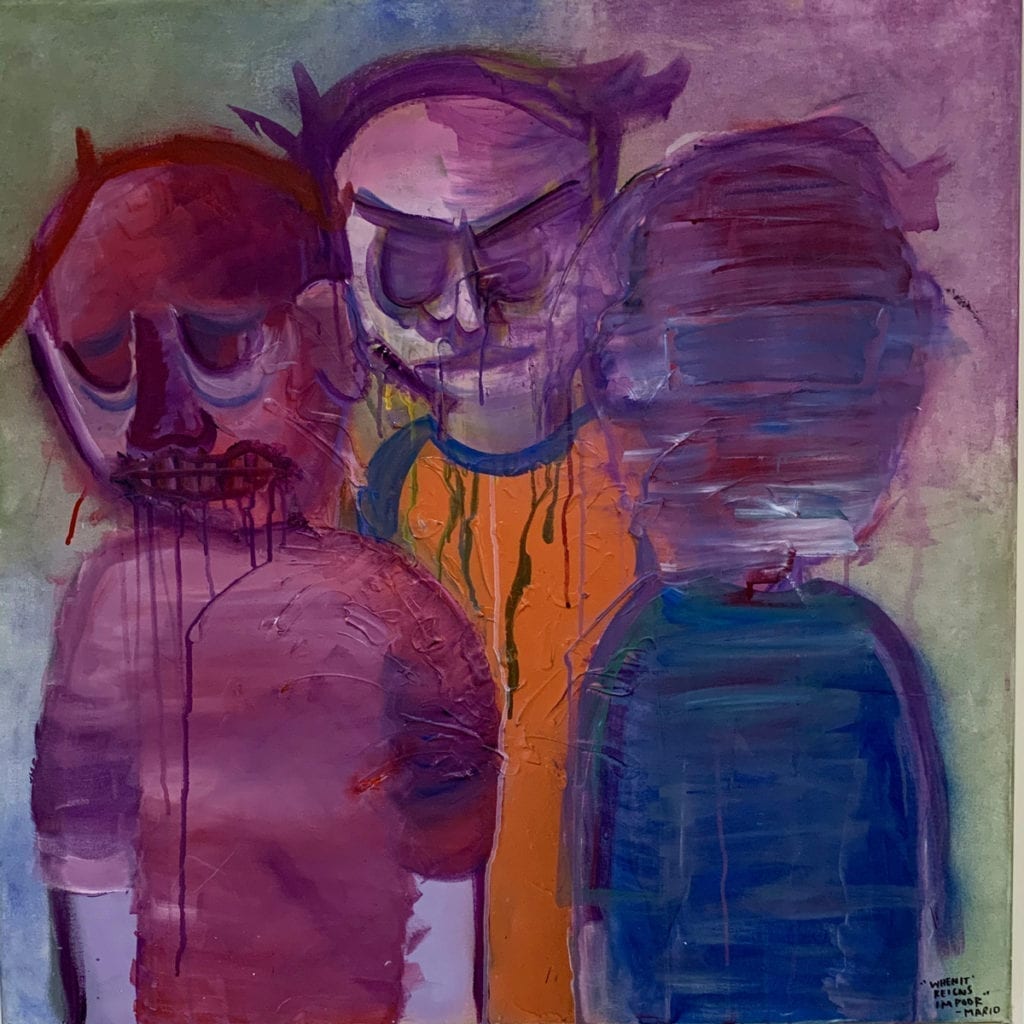 Painting - When it Reigns I'm Poor - Mario Gonzales