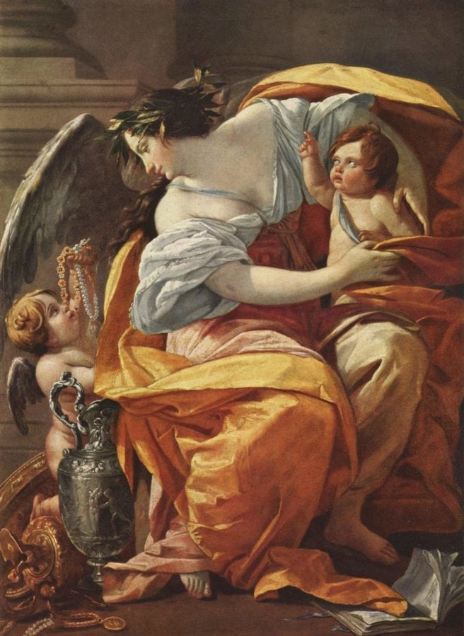 Wealth by Simon Vouet baroque masterpiece painting allegory