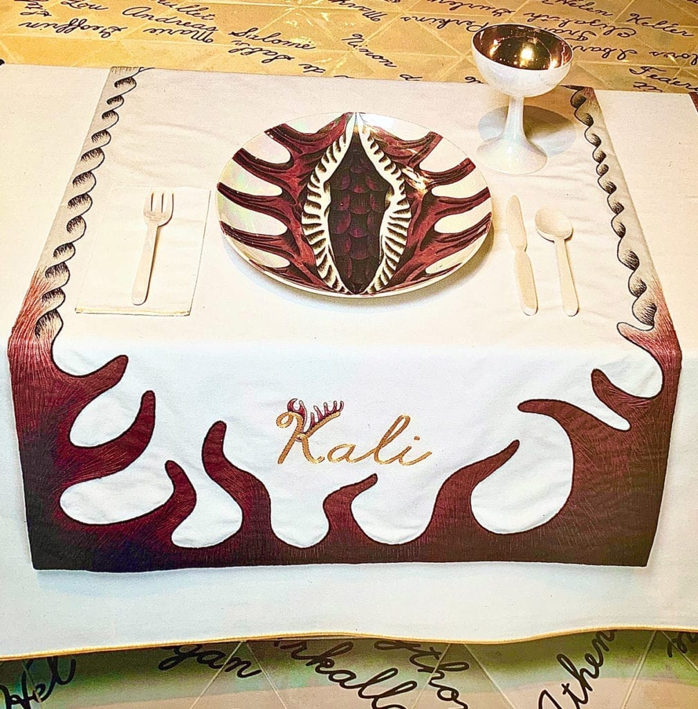 The Dinner Party - Judy Chicago - Goddess