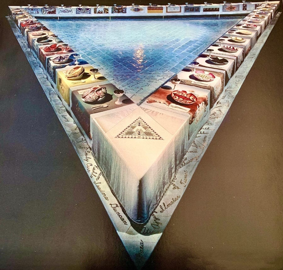 The-Dinner-Party-Exhibit - Judy chicago