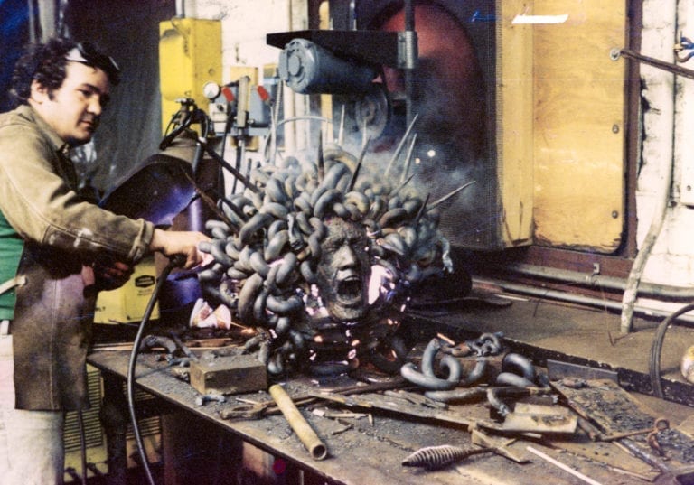 Michael Malpass - Screaming Medusa Sculpture