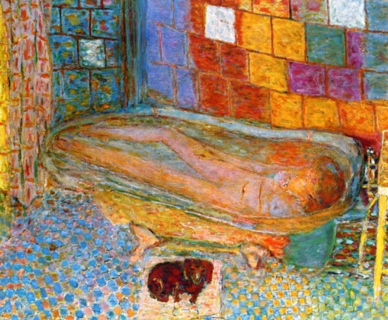 Nude in the Bath by Pierre Bonnard