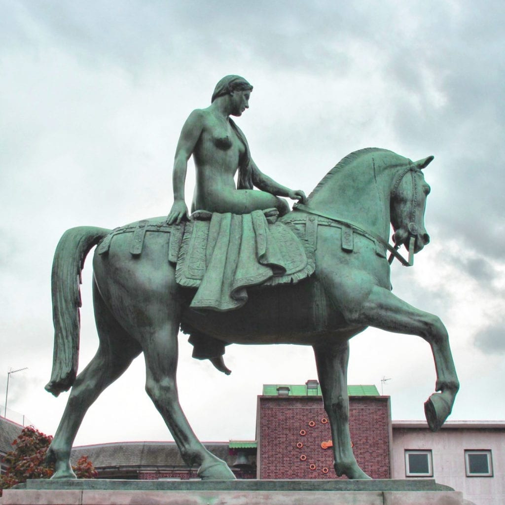 Lady Godiva Statue 1949
