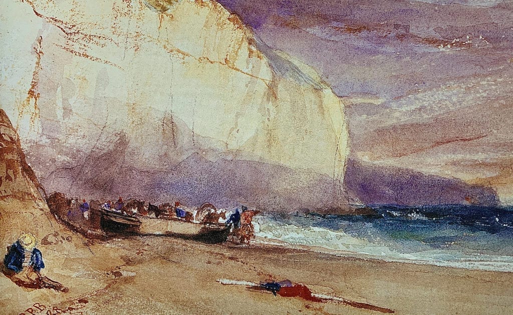 The Undercliff Watercolor 1828