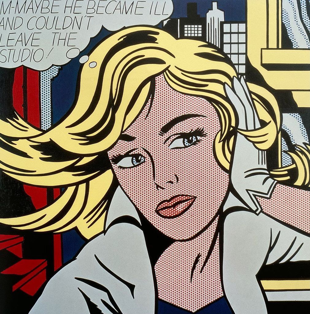 Roy Lichtenstein - M-maybe (A Girl's Picture)