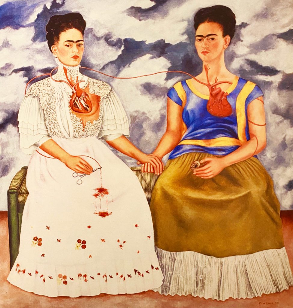 The-Two-Fridas by Frida Kahlo