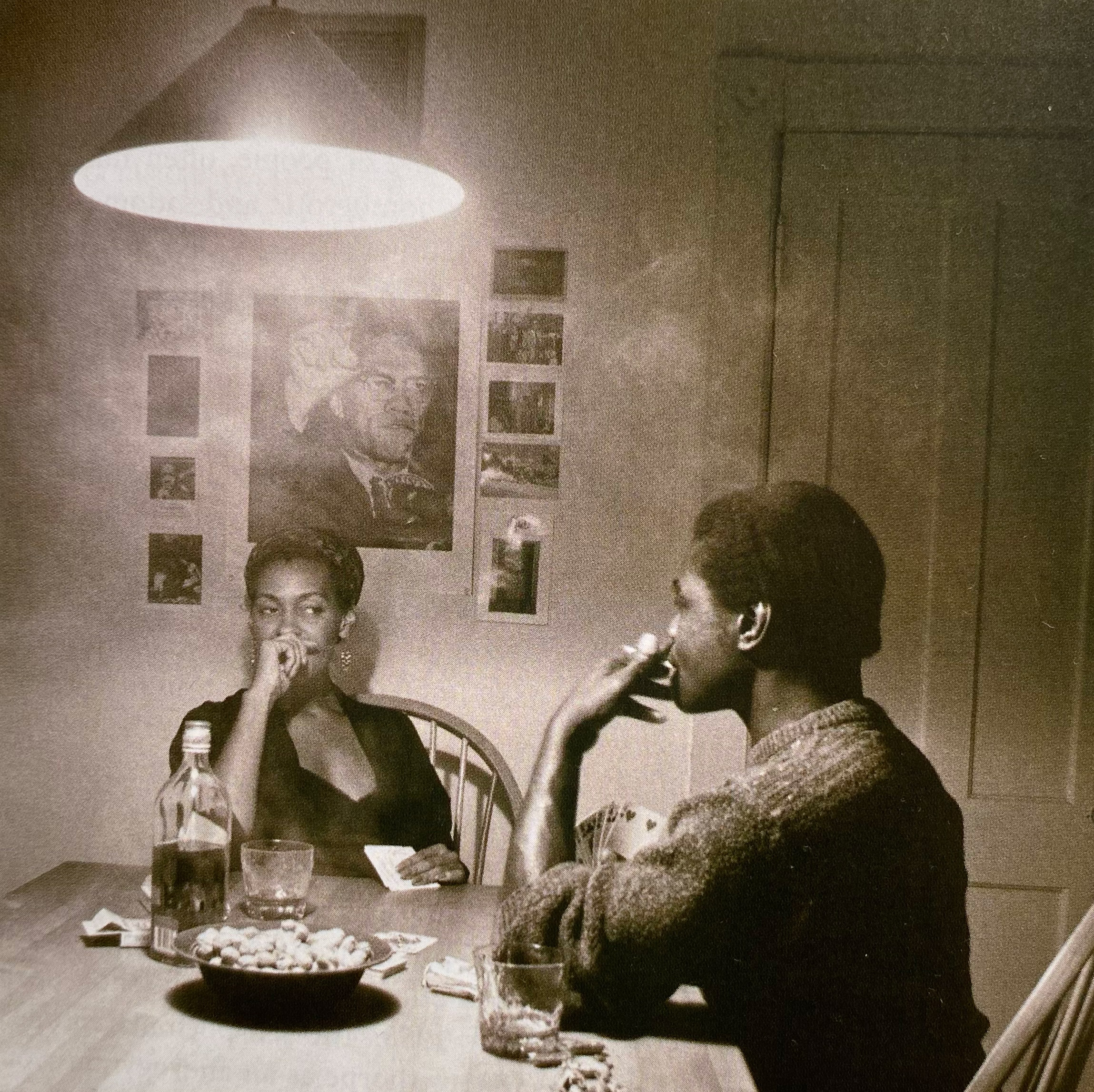Man Smoking/Malcolm X - Carrie Mae Weems