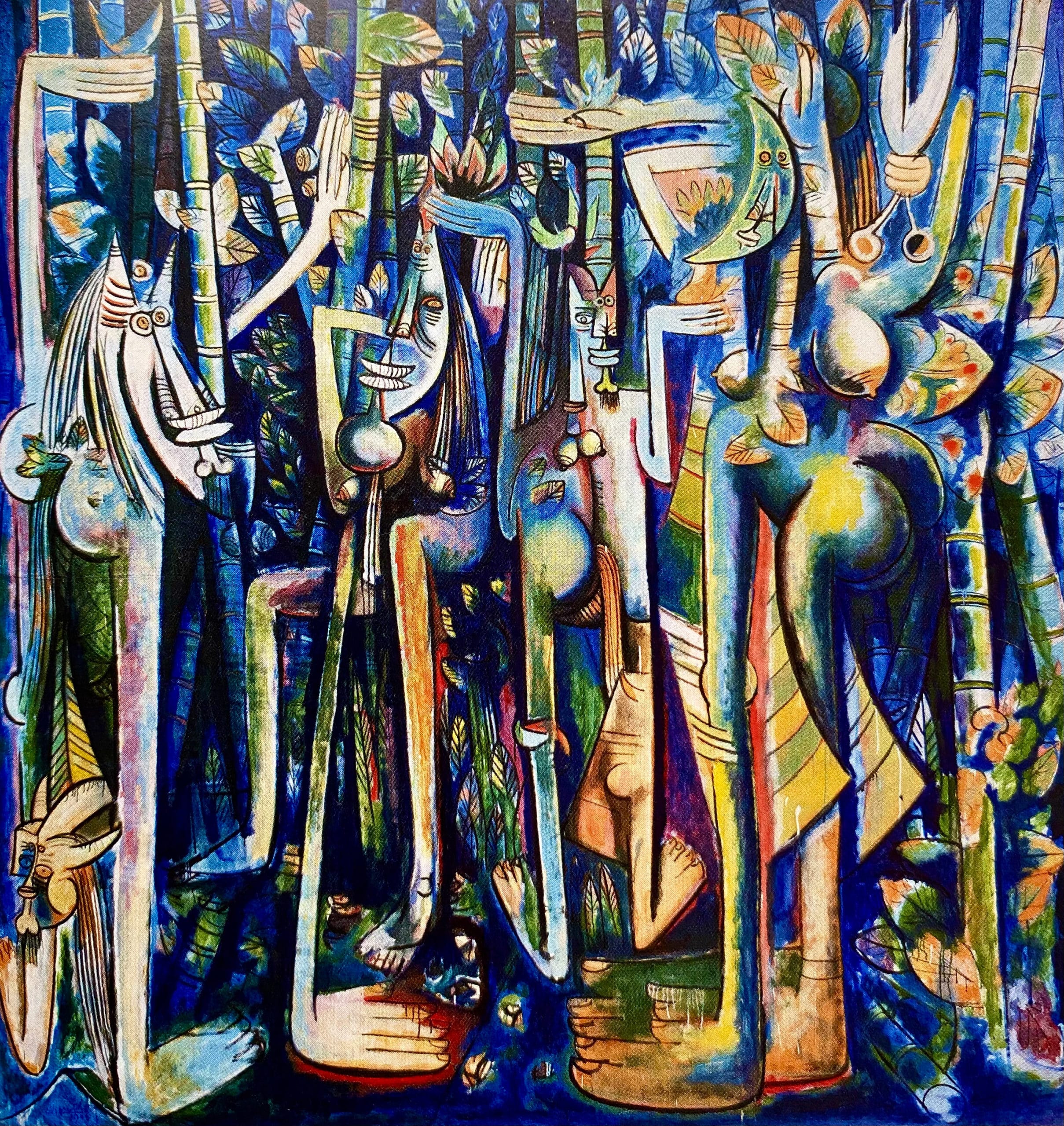 The-Jungle by Wifredo Lam