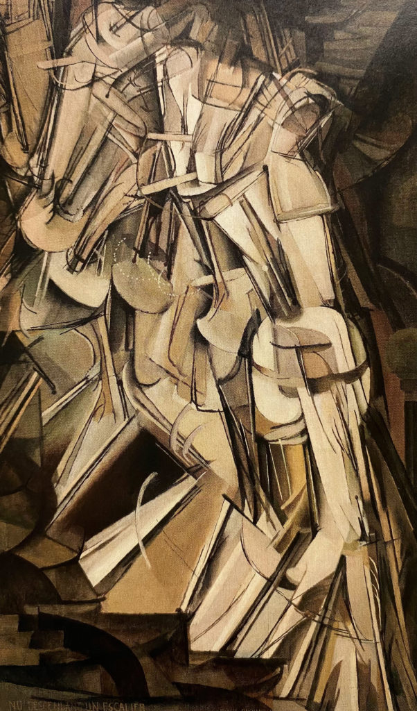 Nude Descending a Staircase No 2 - Marcel Duchamp