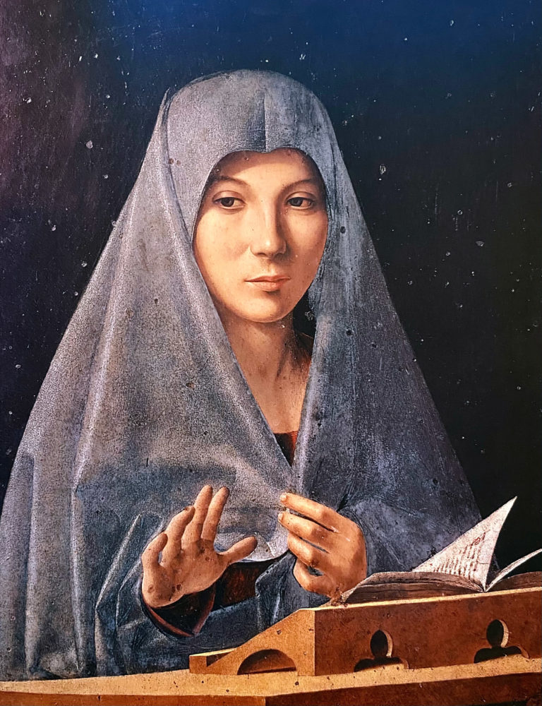Virgin Annunciate by Antonello Da Messina