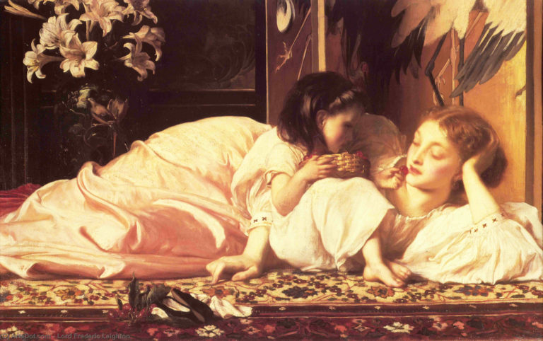 -mother_and_child-Lord_frederic_leighton