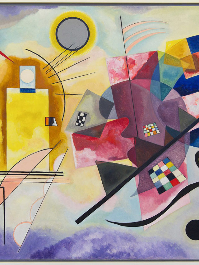 Yellow Red Blue by Wassily Kandinsky