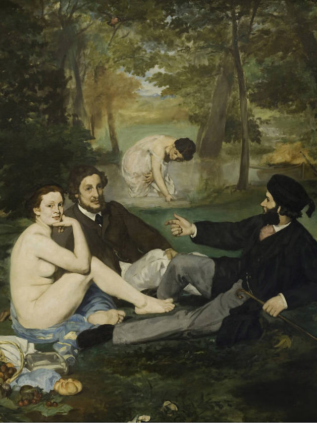 Luncheon on the Grass by Édouard Manet