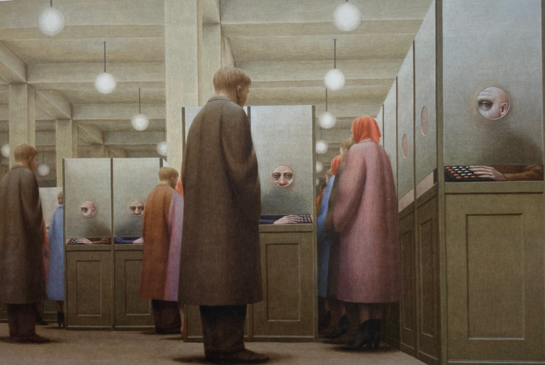 Government-Bureau by George Tooker