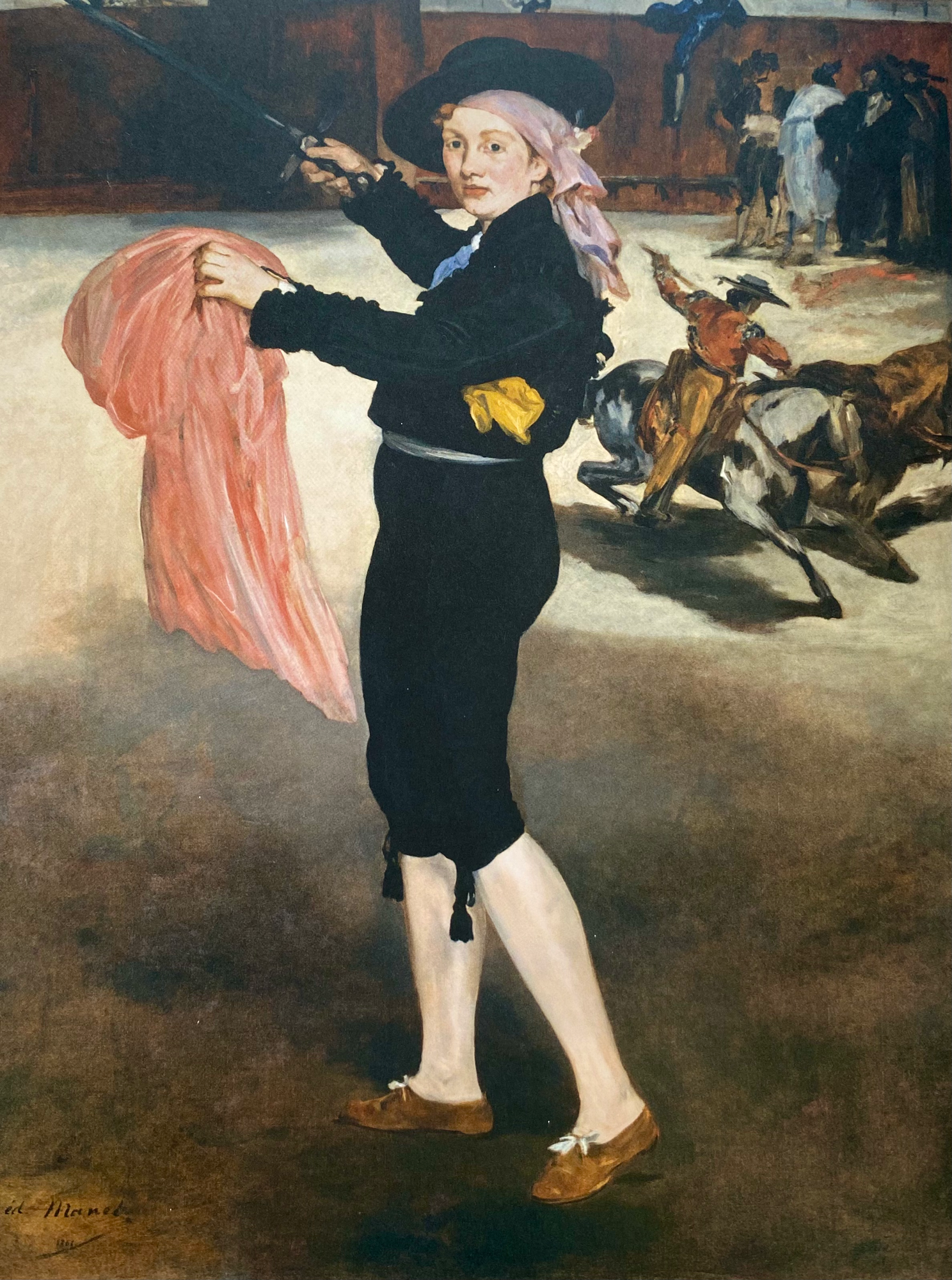 Mademoiselle V. in the Costume of an Espada by Édouard Manet