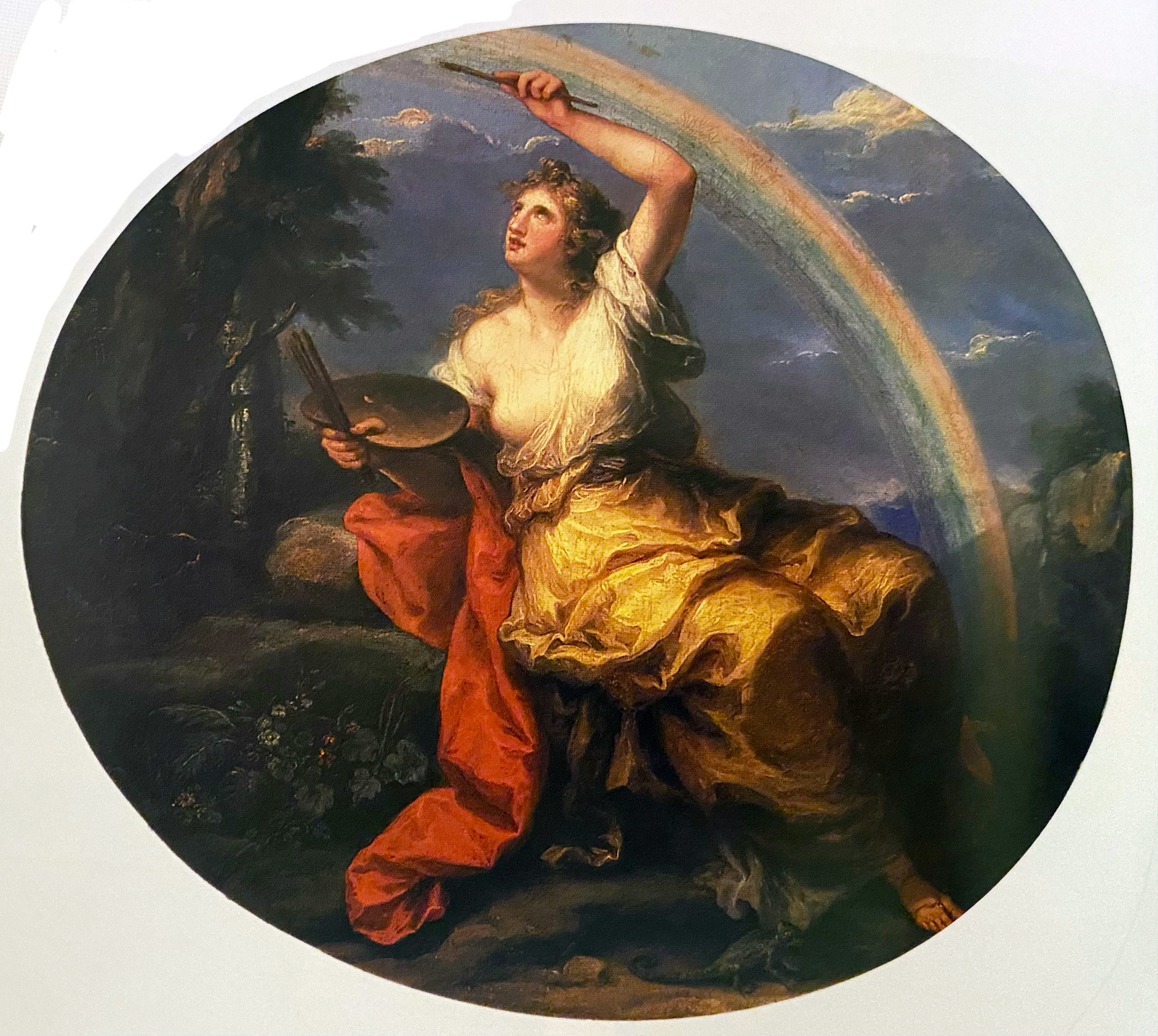 Portrait Colors by Angelica Kauffman 1780